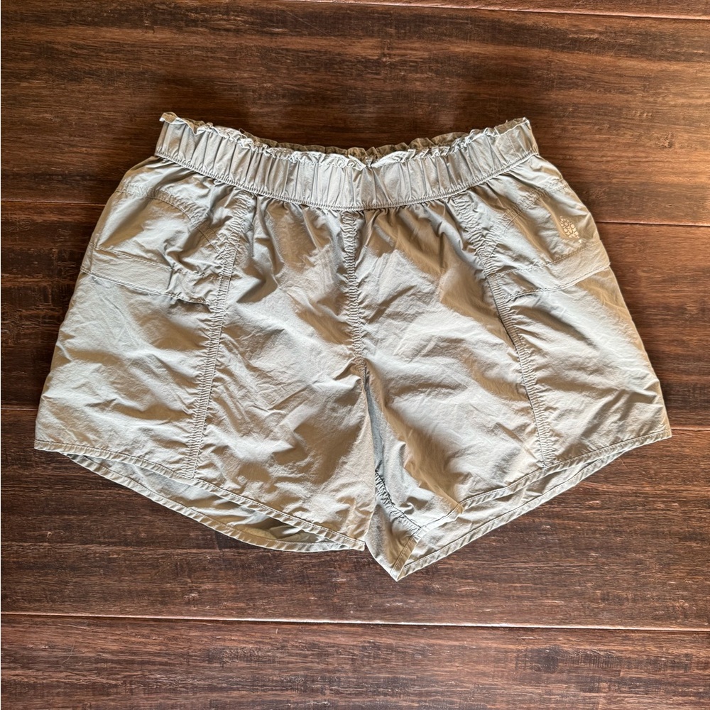 Free People Pale Aqua Shorts